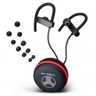 TREBLAB XR800 Bluetooth Headphones, Wireless Earbuds For Sports, Running Or Gym Workouts. 2018 Model. IPX7 Waterproof, Sweatproof, Secure-Fit. Noise Cancelling Earphones wMic (Gra