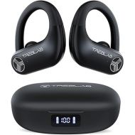 TREBLAB X3-Pro - True Wireless Earbuds with Earhooks - 145H Playtime, IPX5 Waterproof Earbuds for Running & Workout - Sport Bluetooth Headphones with Built-in Microphone - UPD 2023