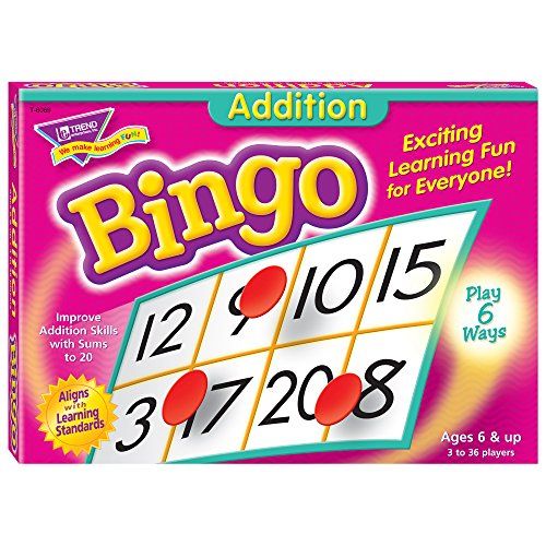  TREND ENTERPRISES, INC. Addition Bingo Game