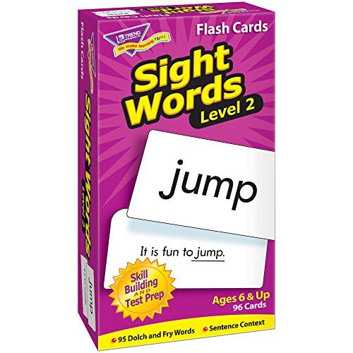  TREND enterprises, Inc. Sight Words  Level 2 Skill Drill Flash Cards