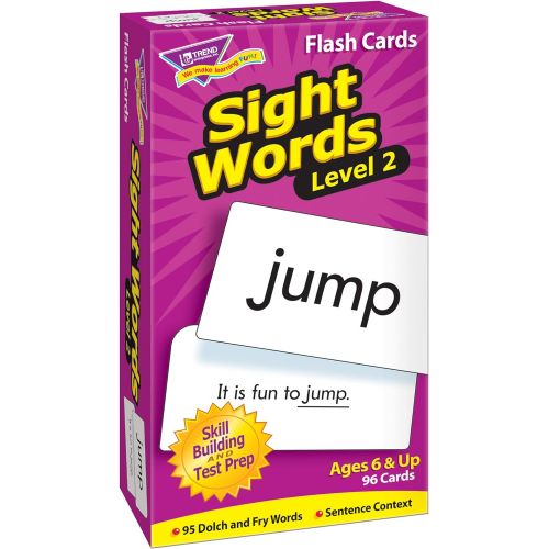  TREND enterprises, Inc. Sight Words  Level 2 Skill Drill Flash Cards