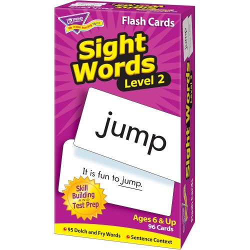  TREND enterprises, Inc. Sight Words  Level 2 Skill Drill Flash Cards