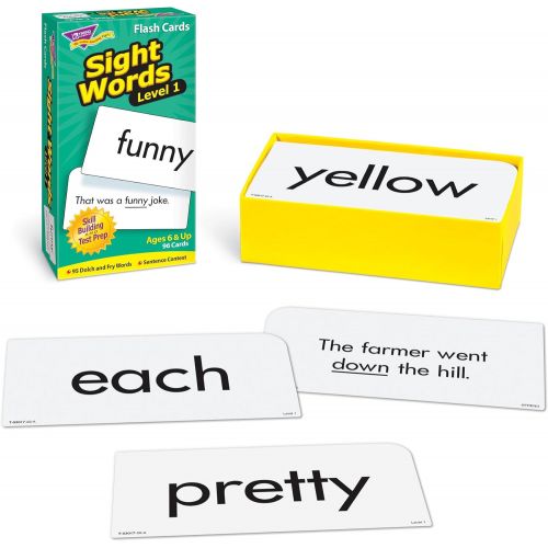  TREND ENTERPRISES, INC. Sight WordsLevel 1: Skill Drill Flash Cards