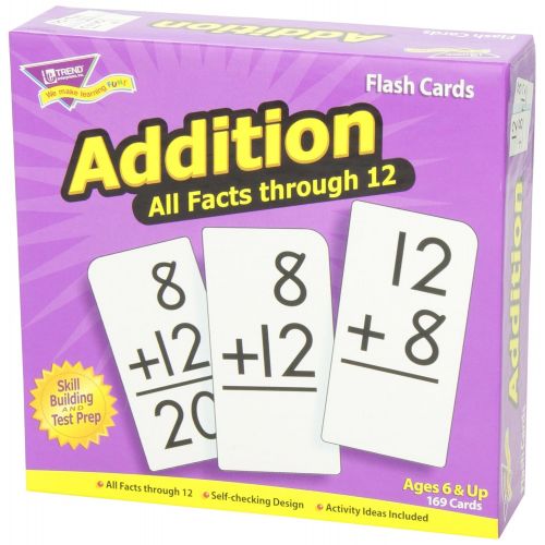  TREND ENTERPRISES, INC. Addition 0-12 (all facts) Flash Cards