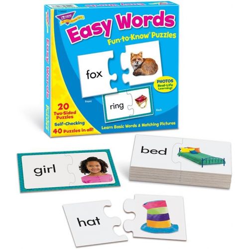  TREND ENTERPRISES, INC. Fun-to-Know Puzzles: Easy Words