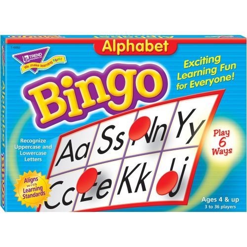  TREND ENTERPRISES, INC. Alphabet Bingo Games