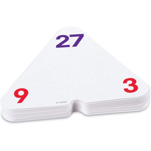  TREND ENTERPRISES, INC. Multiplication and Division Three-Corner Flash Cards