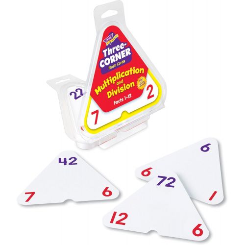  TREND ENTERPRISES, INC. Multiplication and Division Three-Corner Flash Cards