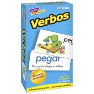 TREND ENTERPRISES, INC. Verbos (Spanish Action Words) Skill Drill Flash Cards - Set of 94 Cards