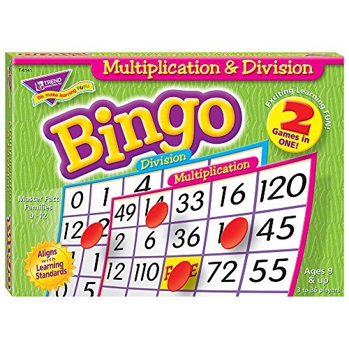  TREND ENTERPRISES, INC. Multiplication & Division Bingo Game