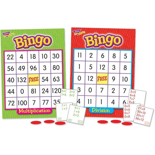  TREND ENTERPRISES, INC. Multiplication & Division Bingo Game