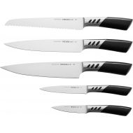 TRENDS Home Kitchen Knife Set, Double Forged German Stainless Steel. These Kitchen Knives set for kitchen are Ultra Sharp and Chef Quality Knife Sets for Everyday use (5 Pcs Set)