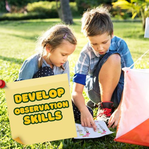  [아마존베스트]TRENDY PRO Kids Scavenger Hunt Game for Kids - Treasure Hunt Game Fun Outdoor Activities for Kids Yard Camping Party Indoor Play Rainy Day Game Family Board Games Girls Boys Teens