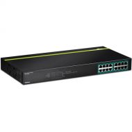 TRENDnet TPE-TG160G 16 Port Gigabit PoE+ Managed Switch