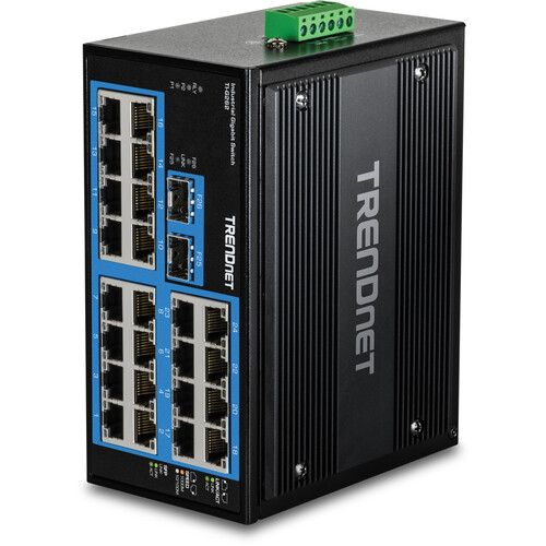  TRENDnet TI-G262 24-Port Gigabit Unmanaged Industrial Switch