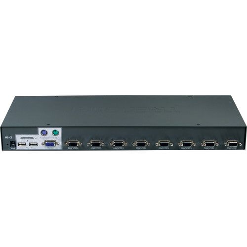  TRENDnet 8-Port USB/PS/2 Rack Mount KVM Switch
