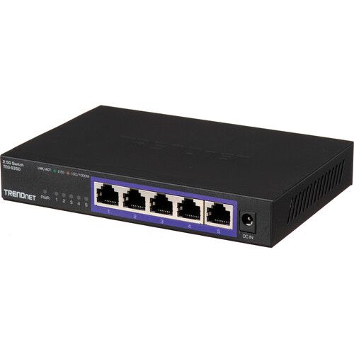  TRENDnet TEG-S350 5-Port 2.5G Unmanaged Network Switch