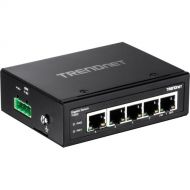 TRENDnet TI-G50 5-Port Hardened Industrial Gigabit DIN-Rail Switch