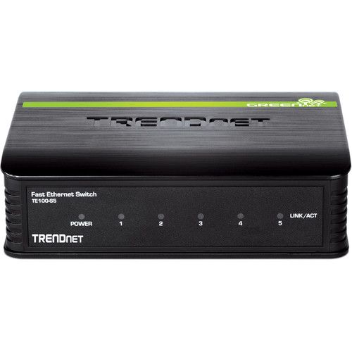  TRENDnet 5-Port 10/100 Mbps Fast Ethernet Switch