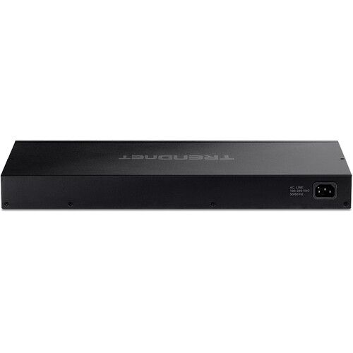  TRENDnet TPE-TG262 24-Port Gigabit PoE+ Compliant Unmanaged Network Switch with SFP