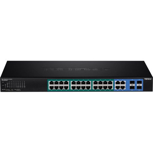  TRENDnet TPE-5028WS 24-Port PoE+ Compliant Gigabit Managed Network Switch