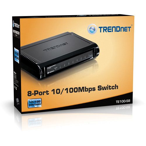  TRENDnet 8-Port 10/100Mbps Switch