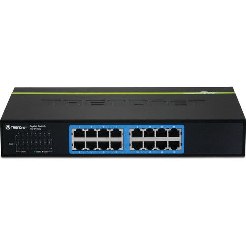  TRENDnet TEG-S16Dg 16-Port GREENnet Gigabit Ethernet Switch