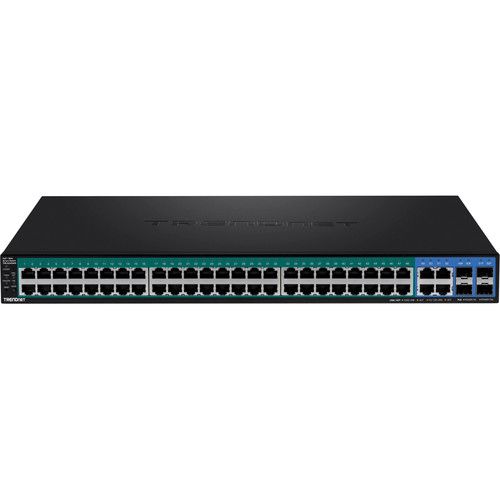  TRENDnet TPE-5240WS 52 Port Gigabit Managed Web Smart PoE+ Switch