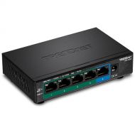 TRENDnet TPE-TG52 5-Port Gigabit PoE+ Compliant Unmanaged Network Switch