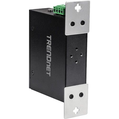  TRENDnet TI-PG50 5-Port Gigabit PoE+ Complaint Unmanaged DIN Rail Industrial Switch