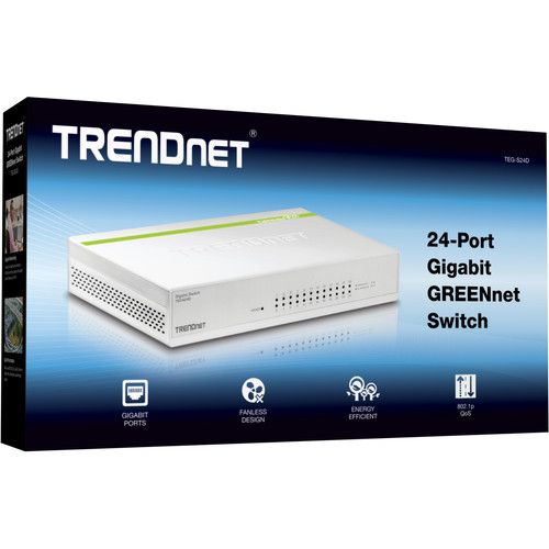 TRENDnet 24-Port Gigabit GREENnet Switch