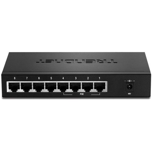  TRENDnet 8-Port 10/100Mbps PoE Switch