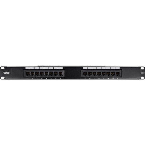  TRENDnet 16-Port Cat 6 Unshielded Patch Panel (Version v2.0R)