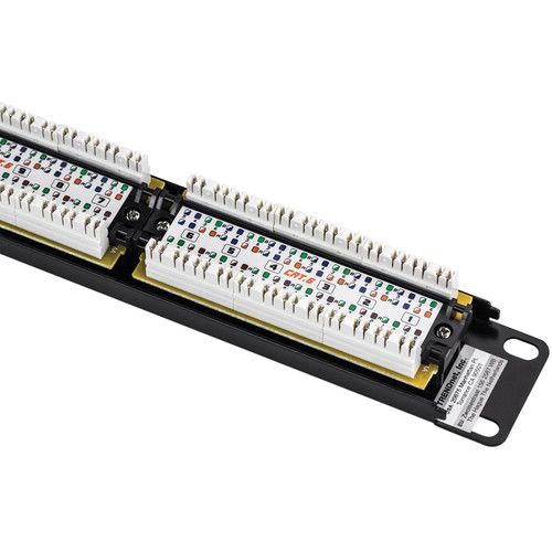  TRENDnet 24-Port Cat 6 Unshielded Patch Panel