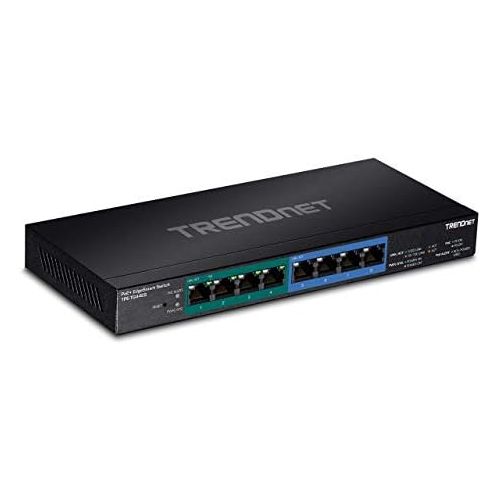  TRENDnet 8-Port Gigabit EdgeSmart PoE+ Switch, 60W PoE Power Budget, 16Gbps Switching Capacity, TPE-TG44ES