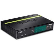 TRENDnet 8-Port GREENnet Gigabit PoE+ Switch, 61W PoE Budget, 16Gbps Switching Capacity, Plug N Play, Lifetime Protection, TPE-TG82G