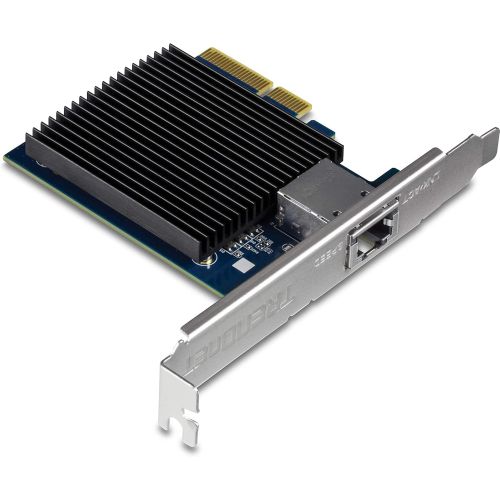  TRENDnet 32-bit 101001000 Mbps Gigabit Low Profile PCI Adapter, Up to 2000Mbps Speed in Full-Duplex, Built-in FIFO (8K64K) Buffers, TEG-PCITXRL