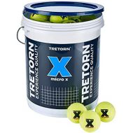 TRETORN X Trainer 72 Bucket Tennis Ball, Yellow, Nosize