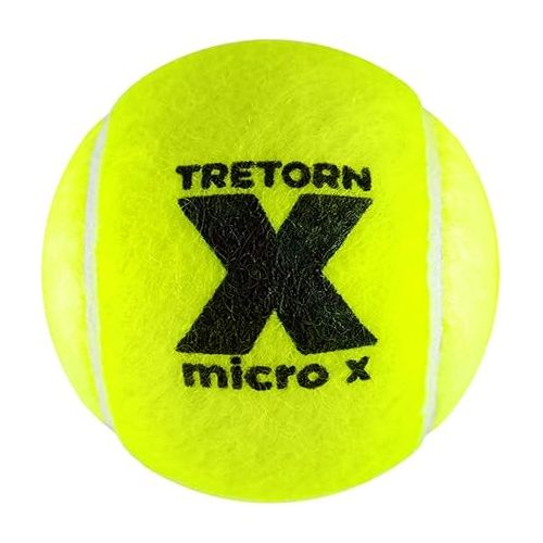  TRETORN Micro-X (Yellow) Pressureless Tennis Balls (Bag of 72 Balls)