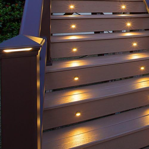 TREX LED Stair Light- Bronze, (4- pack), BZRISERLED4PKC