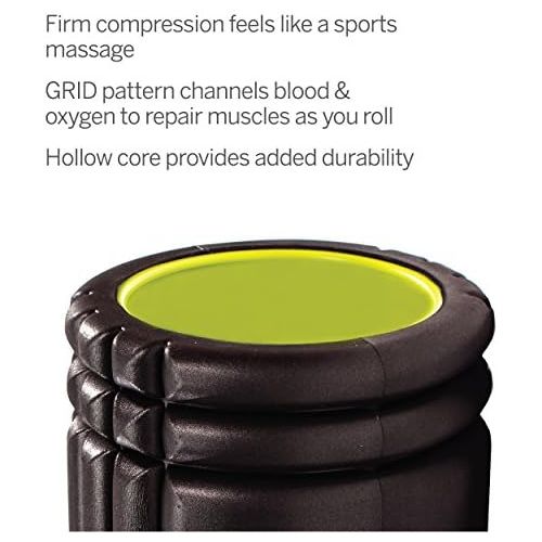  TriggerPoint GRID Foam Roller for Exercise, Deep Tissue Massage and Muscle Recovery, Original (13-Inch)
