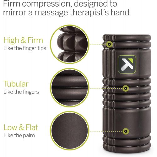  TriggerPoint GRID Foam Roller for Exercise, Deep Tissue Massage and Muscle Recovery, Original (13-Inch)