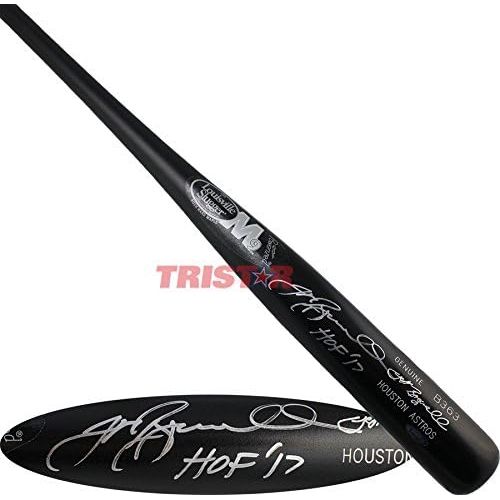  TRISTAR Productions Jeff Bagwell Signed Autographed Louisville Slugger Game Model Bat Inscribed HOF 17 TRISTAR COA