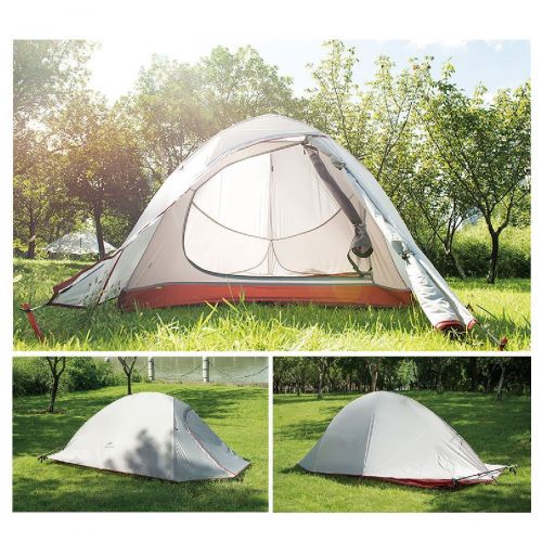  TRIWONDER 1-3 Person 4 Saison Camping Zelt, Leichte Wasserdichte Doppelschicht Camping Zelt fuer Camping Wandern Outdoor