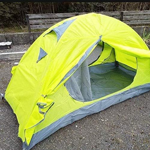  TRIWONDER 1-2 Personen Zelt, Wasserdichte Doppelschicht Zelt Sonnenschutz fuer Camping, Outdoor, Festival mit kleinem Packmass