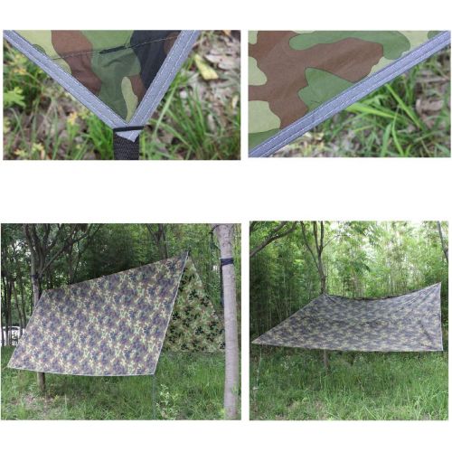  TRIWONDER Waterproof Hammock Rain Fly Tent Tarp Footprint Camping Shelter Ground Cloth Sunshade Mat for Outdoor Hiking Beach Picnic