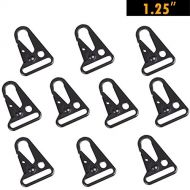 TRIWONDER Enlarged Mouth Clips Hooks for Paracord Sling Outdoors Bag Backpack