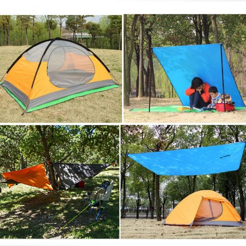  TRIWONDER Waterproof Hammock Rain Fly Ground Cloth Tent Tarp Footprint Camping Shelter Sunshade Beach Picnic Mat for Camping Hiking