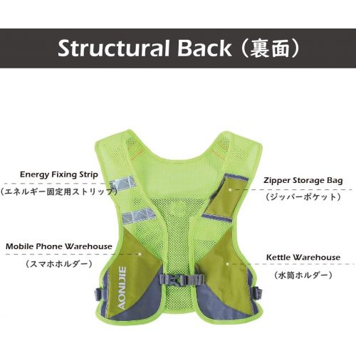  TRIWONDER Hydration Pack Backpack 5L Marathon Running Race Hydration Vest Cycling Water Rucksack