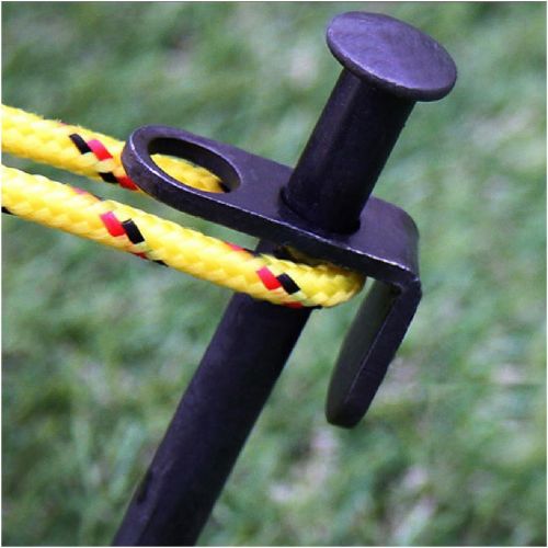  TRIWONDER Tent Stakes Heavy Duty Camping Stakes Forged Steel Tent Pegs Nails Outdoors Solid Stakes with Carrying Bag